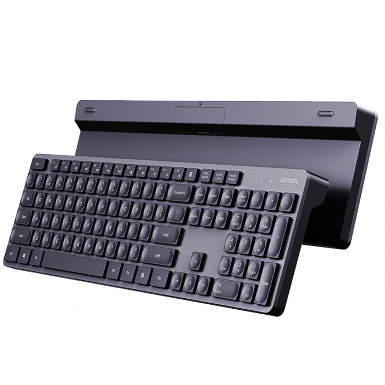 UGREEN Wireless Keyboard 2.4G Ergonomic 104 Keys for Computer Laptop PC