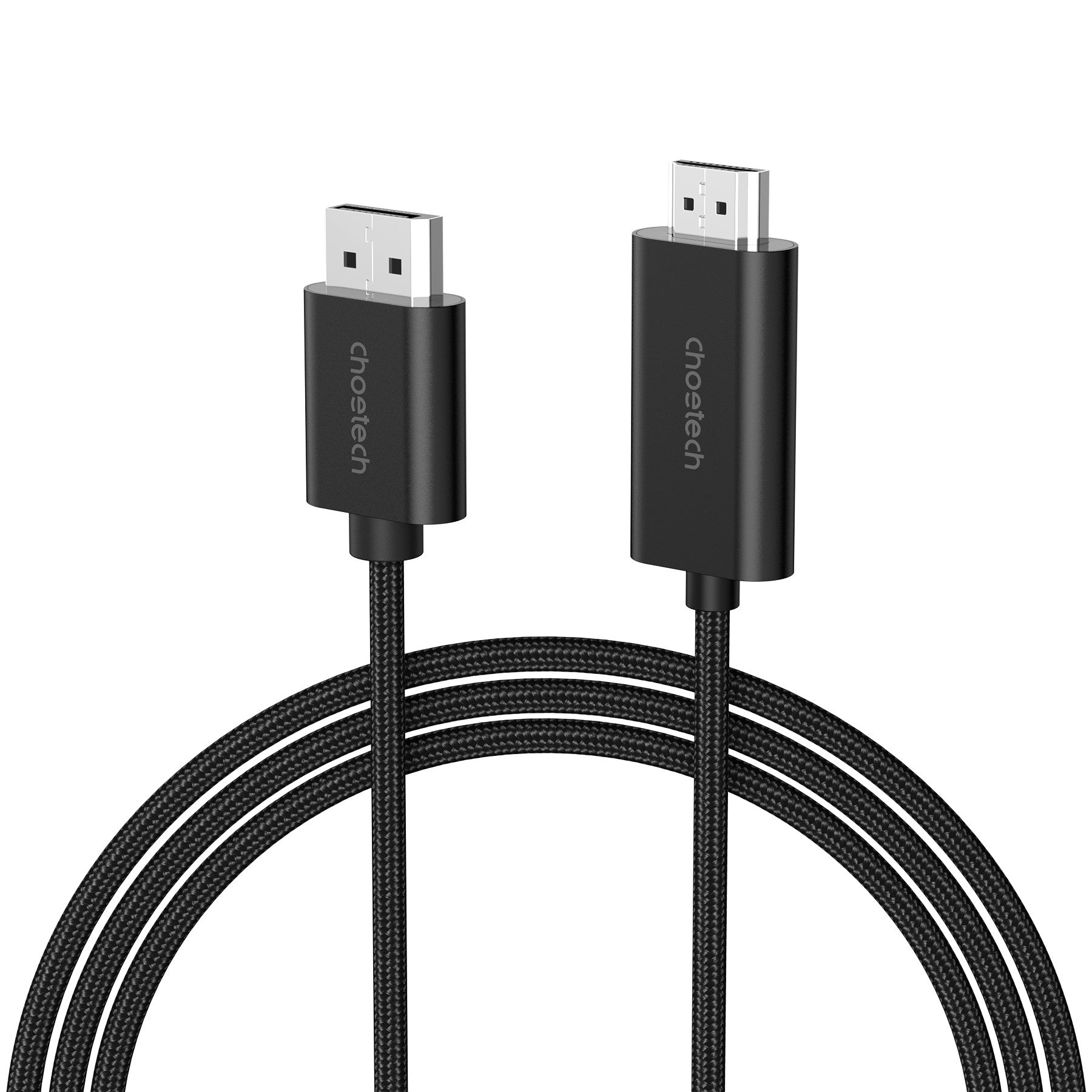 Choetech 4K 60Hz DisplayPort Male to HDMI Male Braided Cable