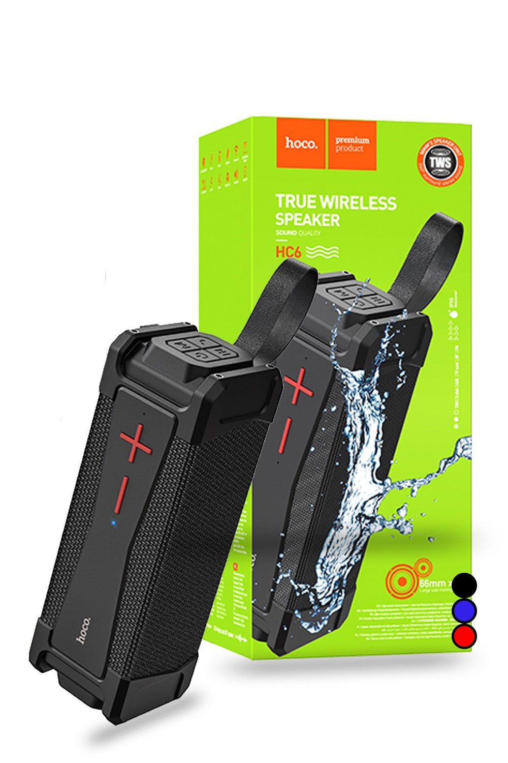 Hoco Bluetooth 5.0 Speaker Sports IPX5 Waterproof HC6