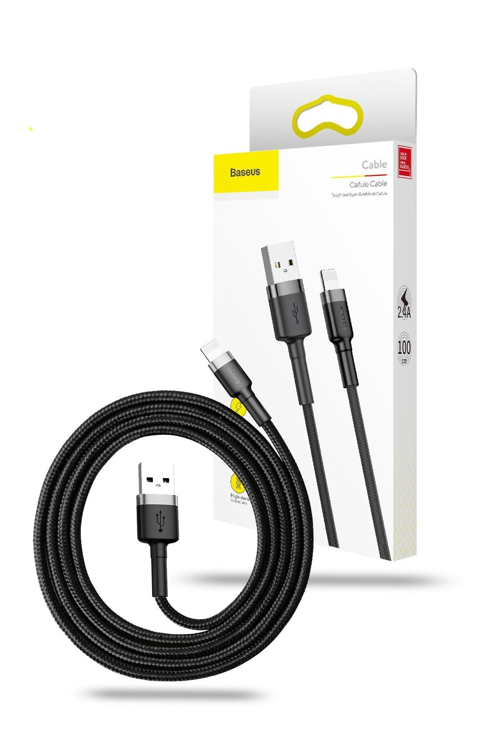 Baseus Cafule Tough Lightning Cable for iPhone iPad