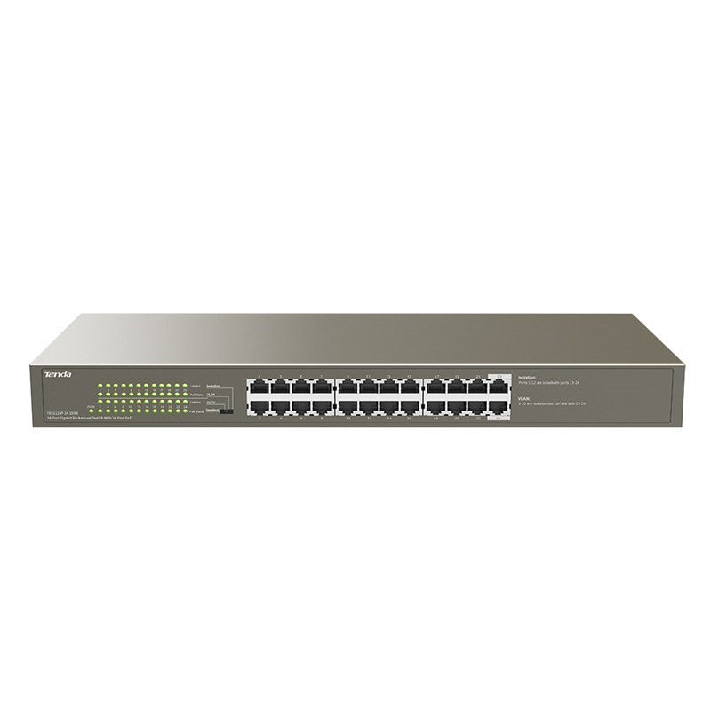 Tenda TEG1124P-24-250W 24 Port PoE Gigabit Switch