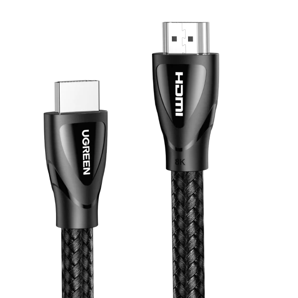 UGREEN 8K HDMI 2.1 Cable HDR 48 Gbps 60Hz Braided Cord Dynamic HDR, Dolby Vision, eARC