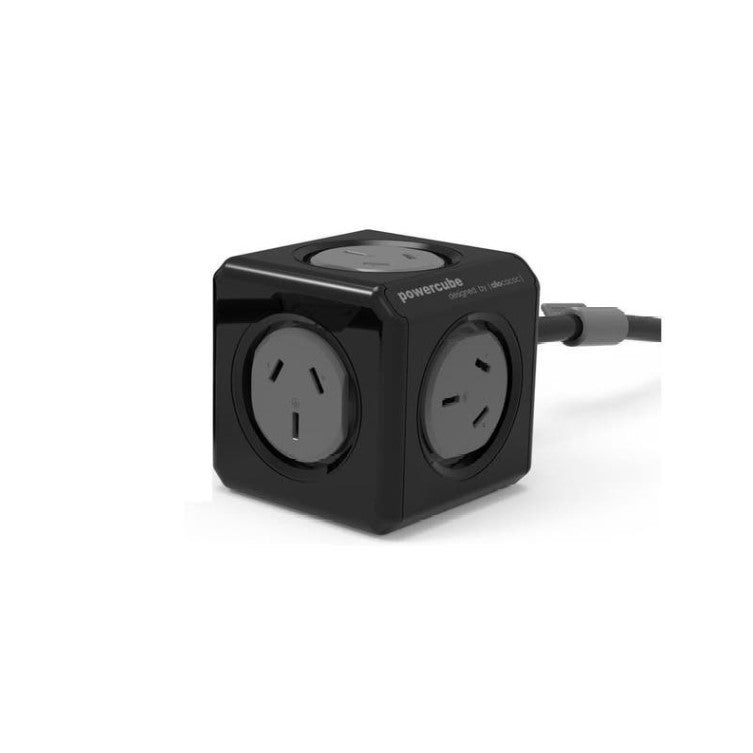 Allocacoc 5-Outlet Power Cube Board Extension Cable - 3m