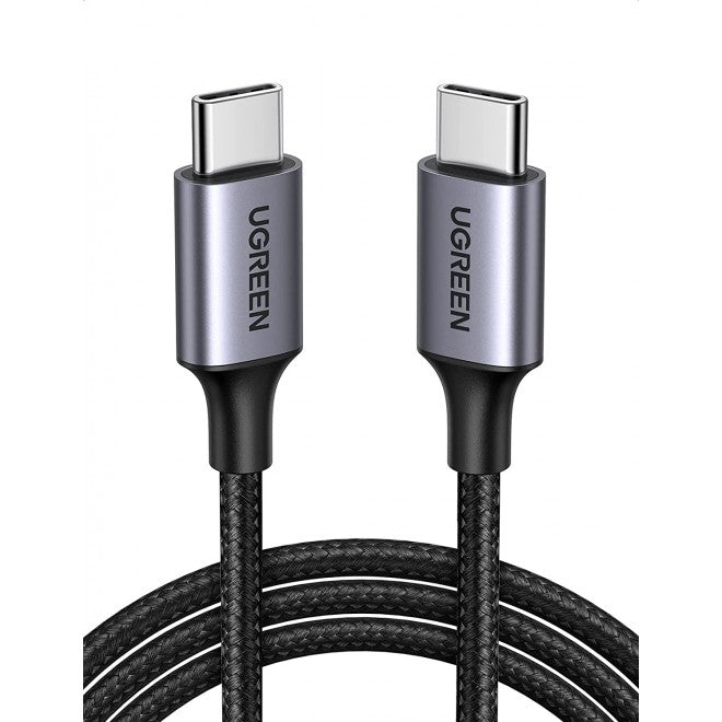 UGREEN 100W USB-C to USB Type-C Cable Charger PD Fast Charging Braided Cord