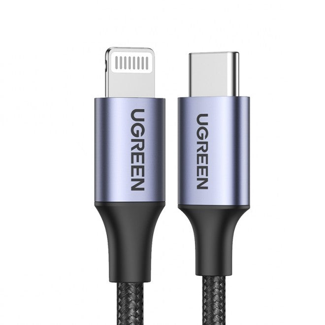 UGREEN USB-C to Lightning MFi Certified 18W Cable