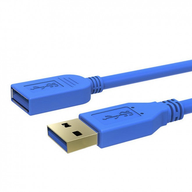 Simplcom USB 3.0 Extension Cable Insulation Protected [1.5m]