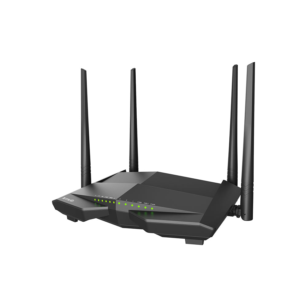 Tenda V12 AC1200 Dual-Band Wi-Fi Gigabit VDSL/ADSL Modem Router