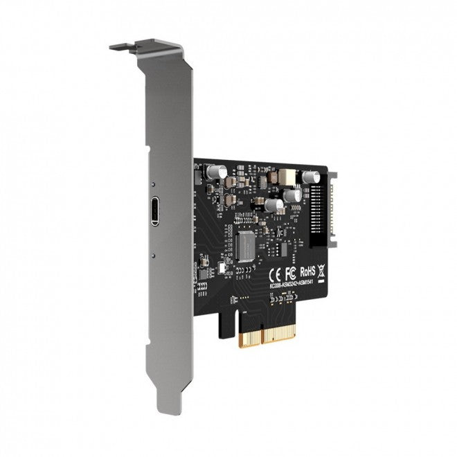 Simplecom PCI-e x4 to USB 3.2 Gen2x2 20Gbps USB-C Expansion Card