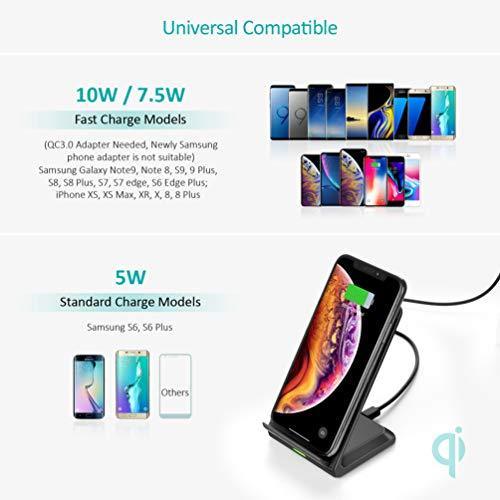 Choetech Wireless Qi Charger Dual Coils QC3.0 Charging Set