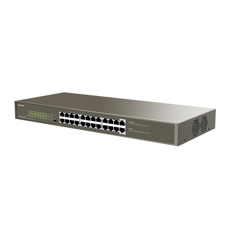 Tenda TEG1124P-24-250W 24 Port PoE Gigabit Switch