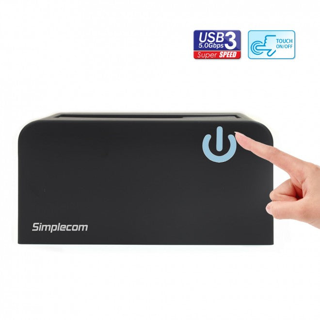 Simplecom USB 3.0 to SATA Hard Drive Docking Station HDD SSD