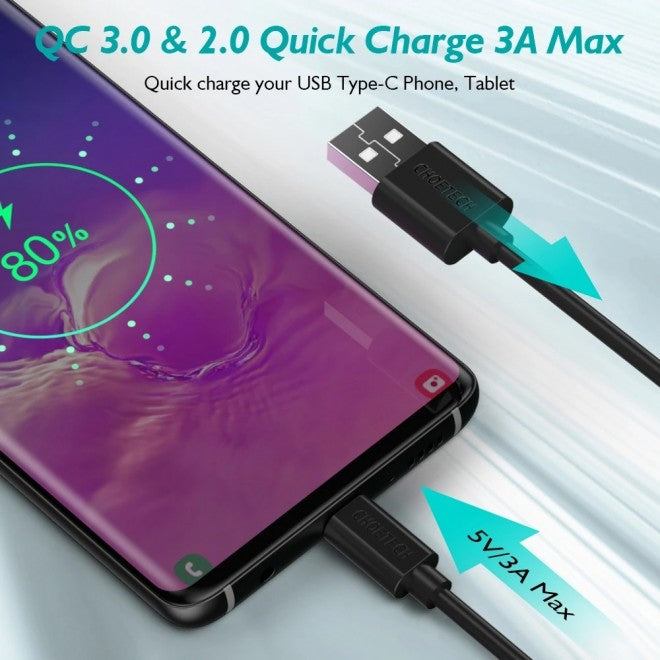 Choetech USB-C to USB 3A Fast Charging Cable