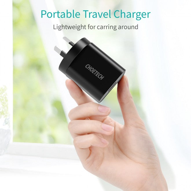 Choetech 18W USB Wall Charger QC 3.0 Power Adapter