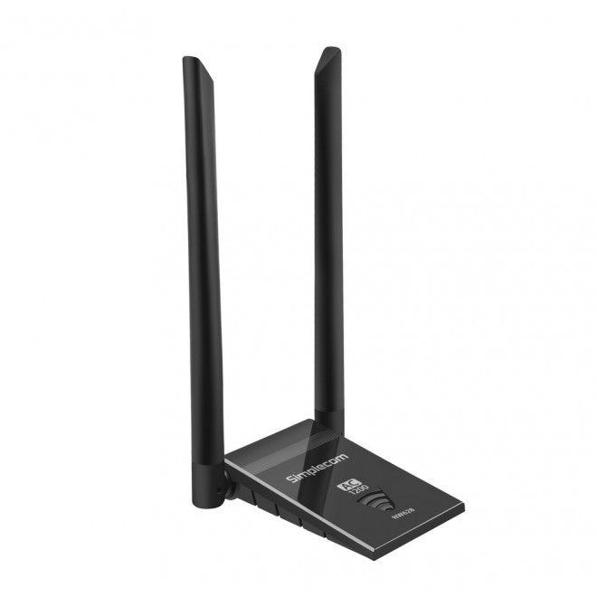 Simplecom AC1200 WiFi Dual Band USB3.0 Adapter with 2x 5dBi Antennas