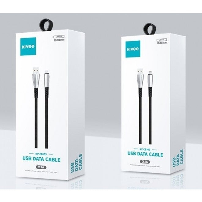 Kivee Lightning Charging Data Cable iPhone iPad