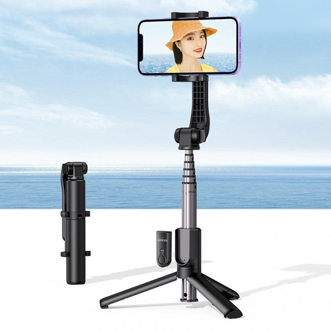 UGREEN Bluetooth Selfie Stick Stand Extendable Tripod with Remote Control