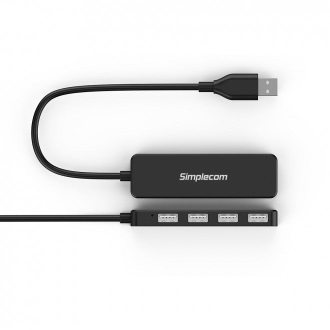 Simplecom 4 Port Ultra Compact USB 2.0 Hub