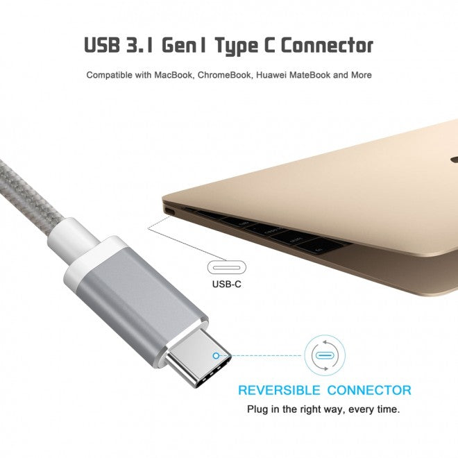 Choetech USB-C to VGA Hub Adapter PD Video Adapter