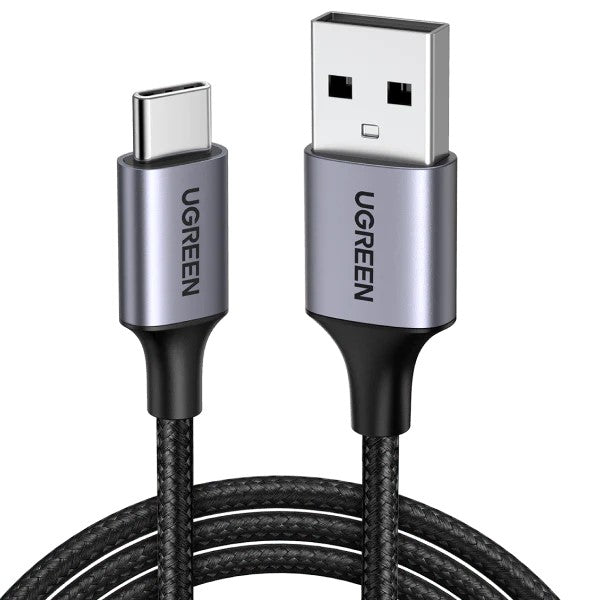 UGREEN USB Type-C to USB Fast Charging Data Braided Black Cable