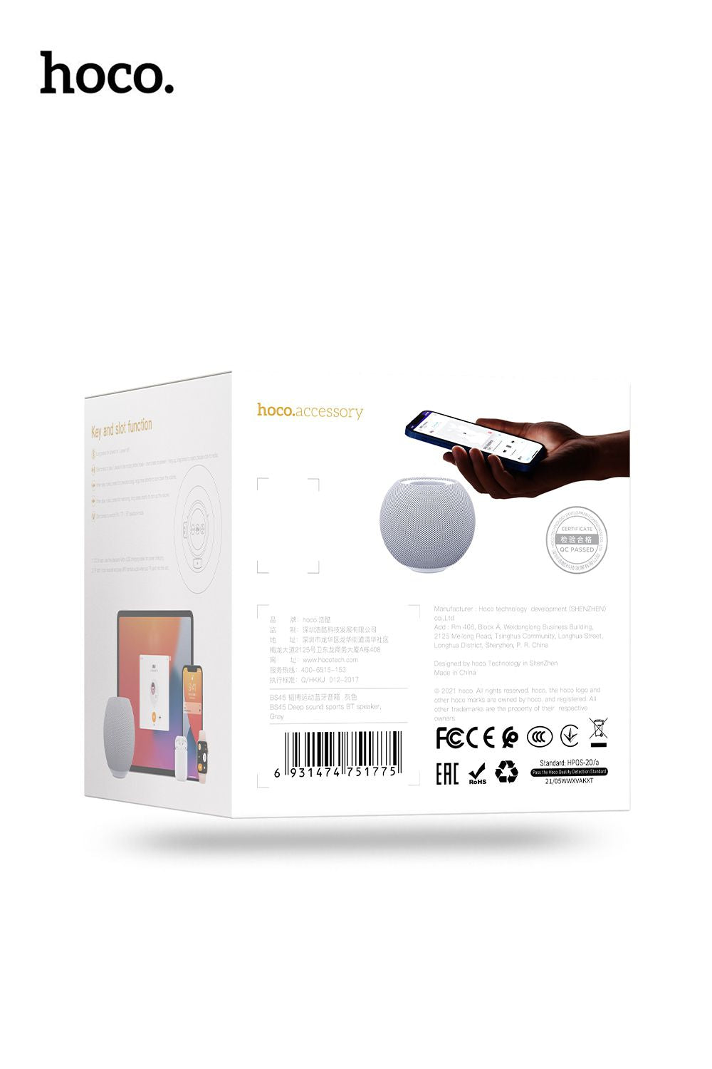 Hoco Bluetooth 5.0 Portable Wireless Speaker aSeries BS45