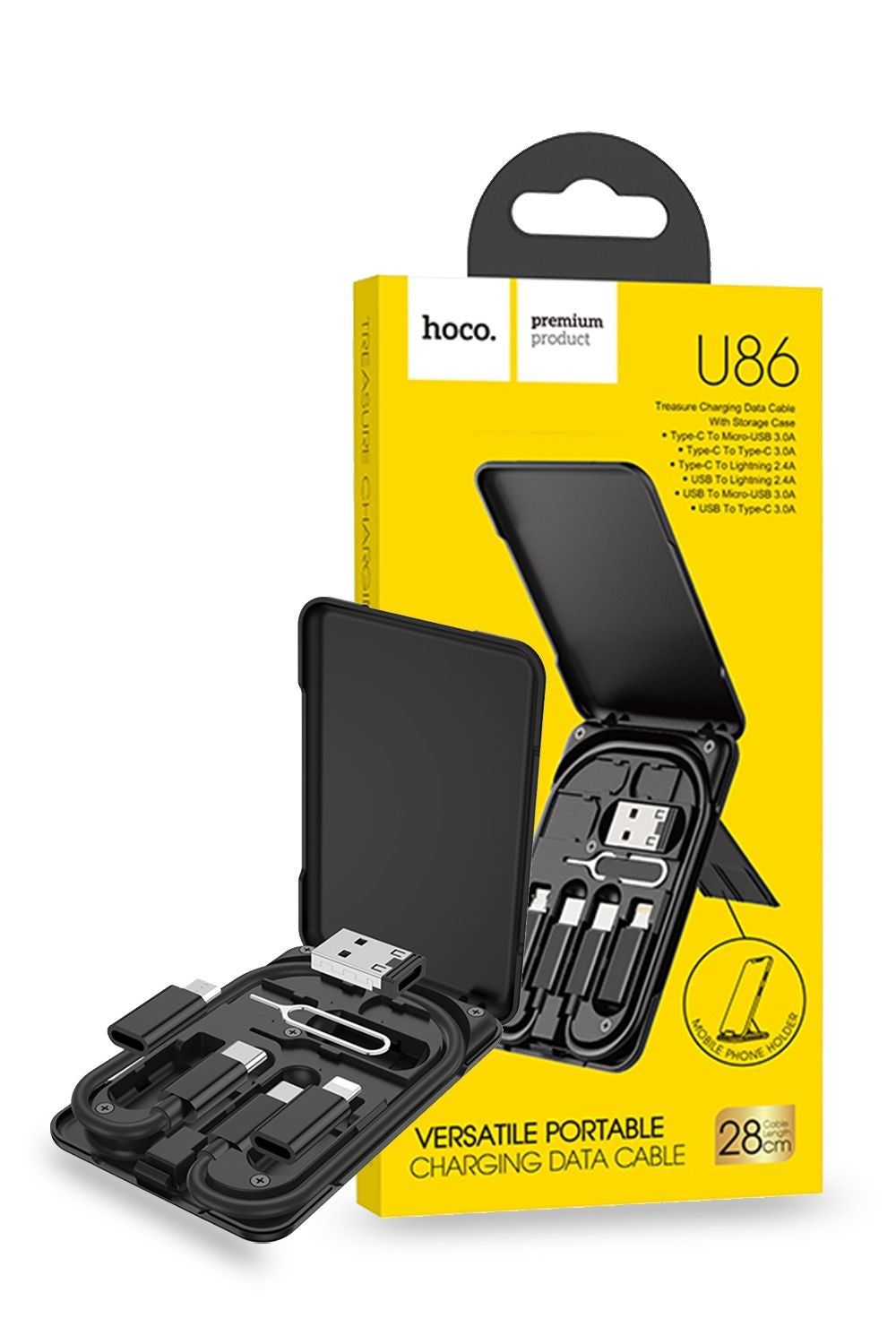 Hoco Treasure Kit USB-C Lightning Adapter SIM U86