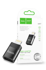 Hoco Lightning Male to USB-C Female OTG Adapter UA17