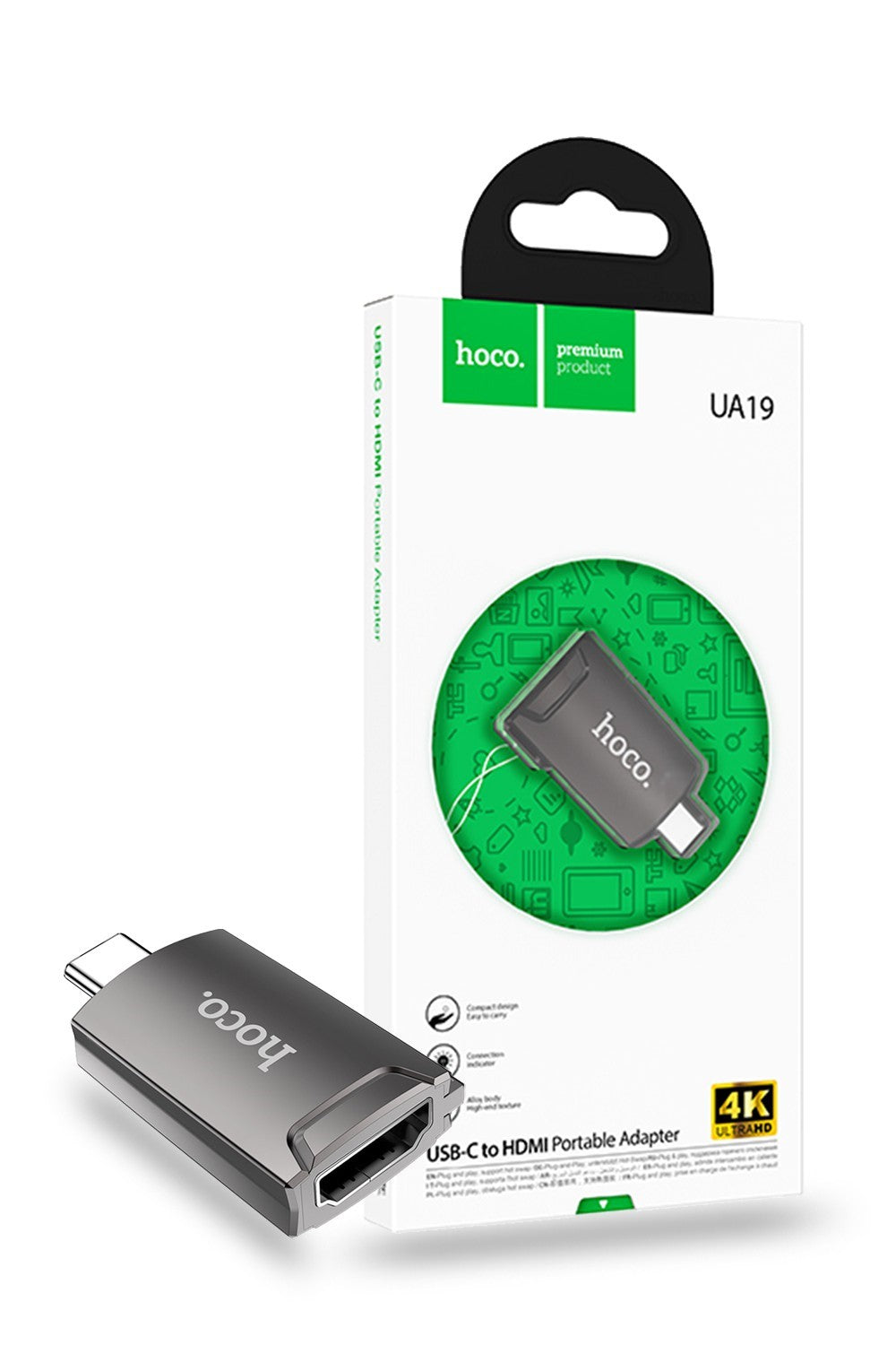 Hoco USB-C Male to HDMI Female Adapter UA19