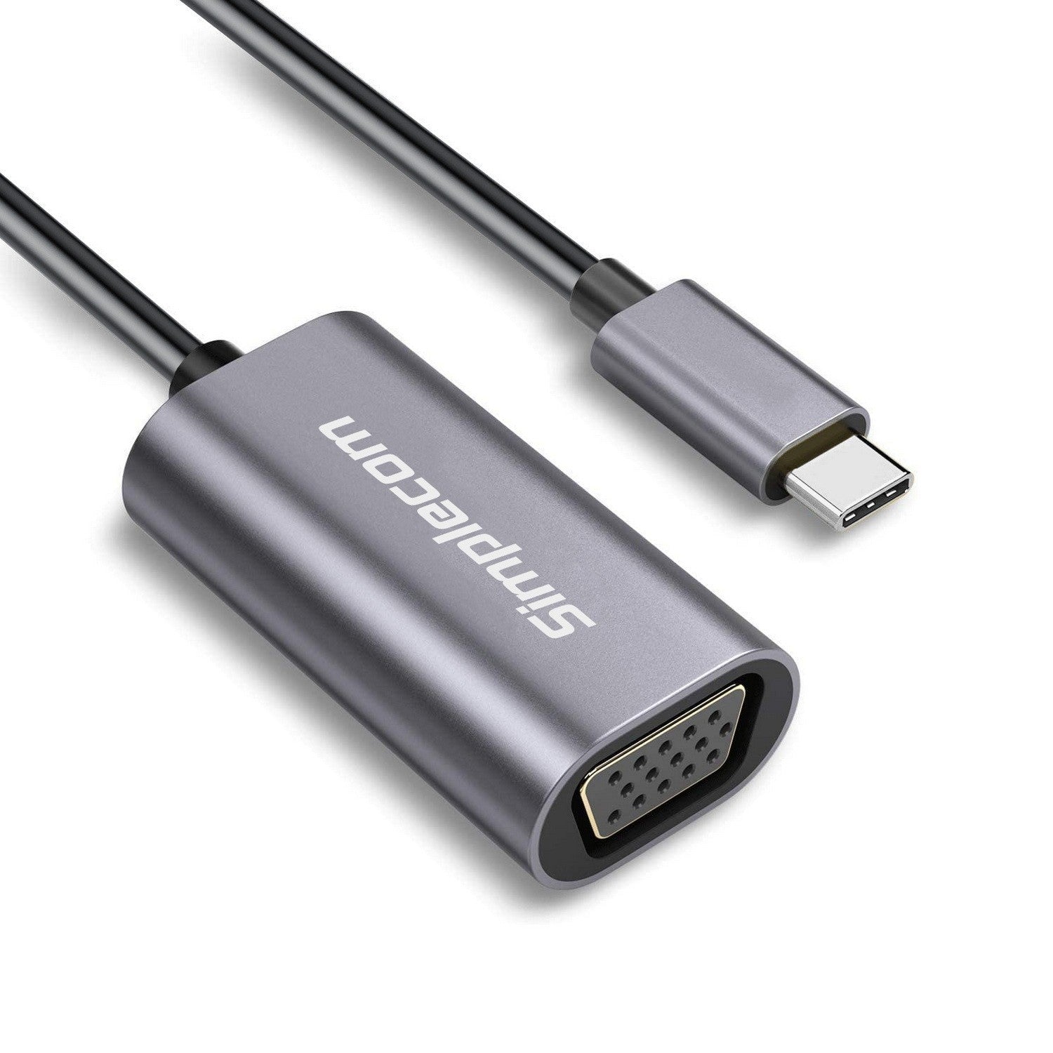 Simplecom USB-C to VGA Adapter Full HD 1080p