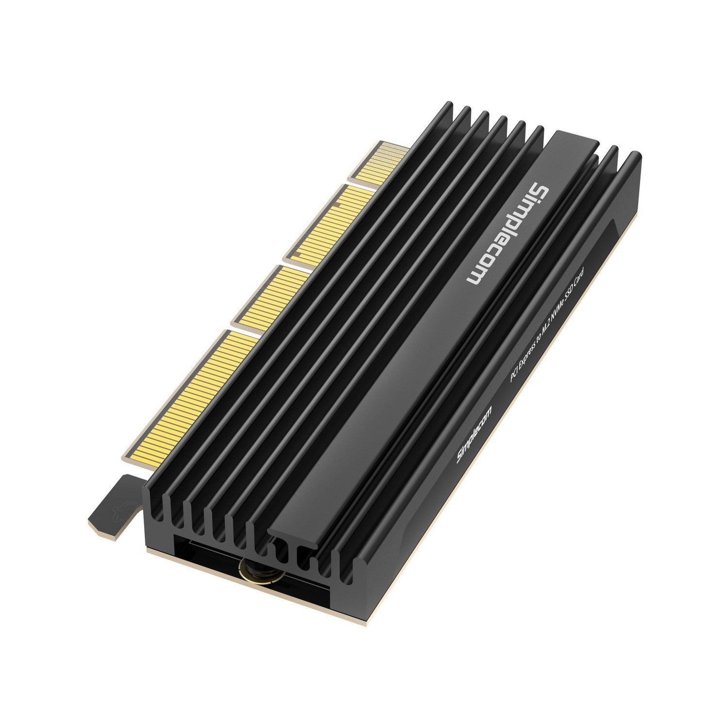 Simplecom NVMe M.2 SSD to PCIe x4 x8 x16 Expansion Card Black