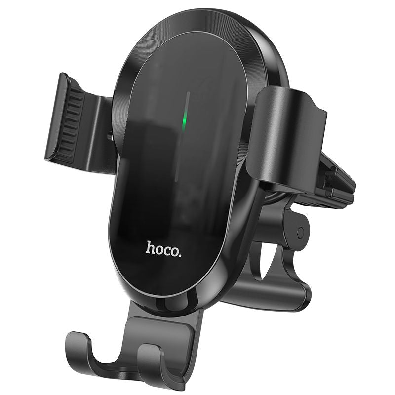 Hoco 15W Fast Wireless Charging Car Holder Air Vent Automatic Open Close CA105