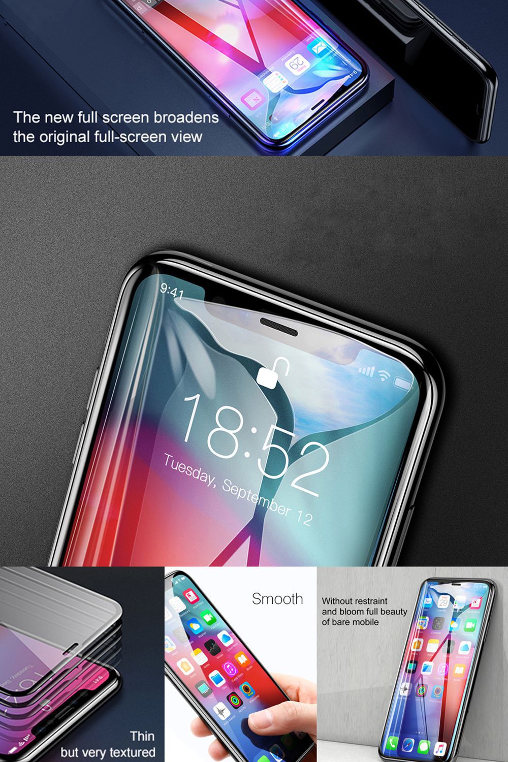 Blacktech iPhone 13 Pro Ceramic Full Screen Protector
